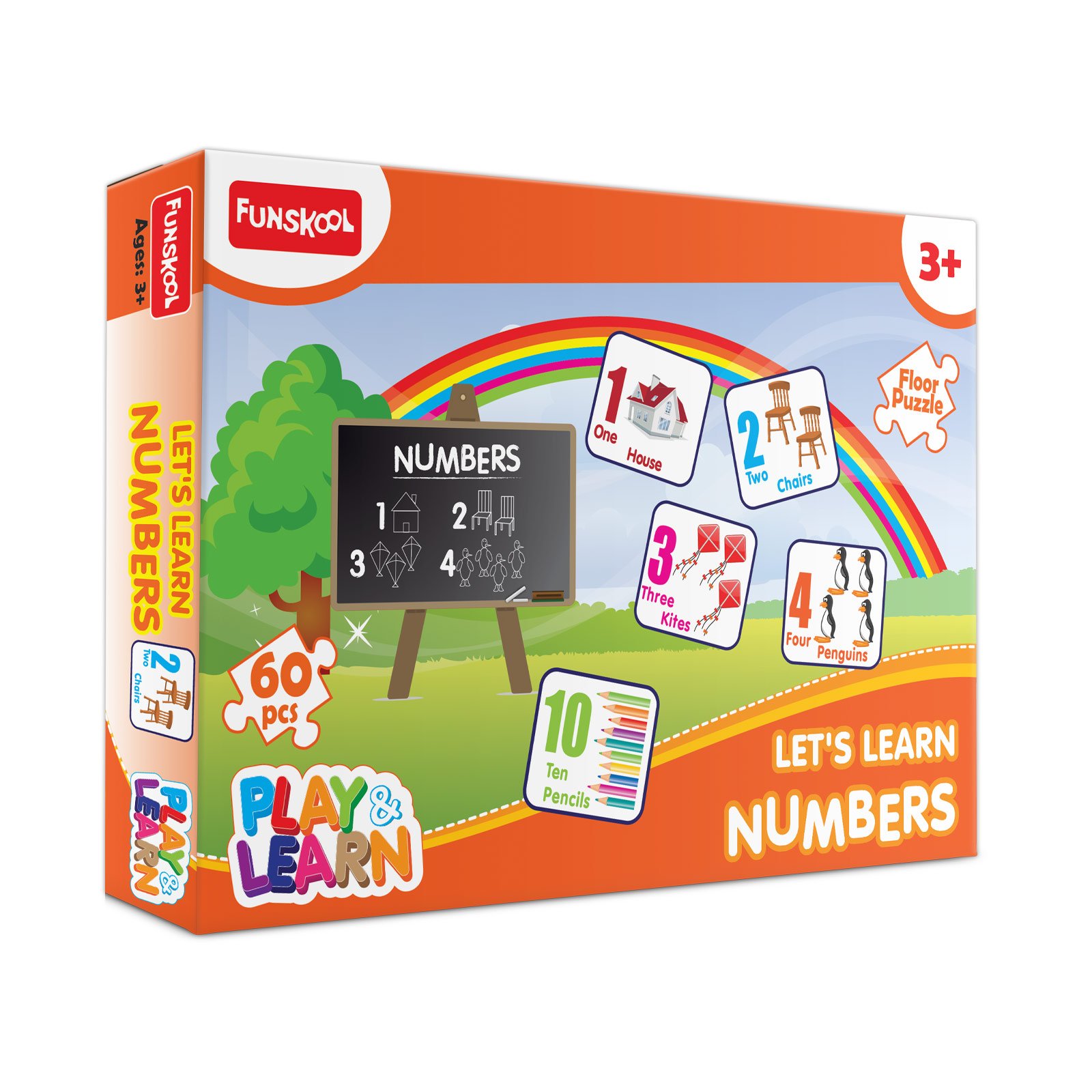 Let’s Learn Numbers Puzzle – Fun and Educational Number Learning Game for Kids (3+ Years)