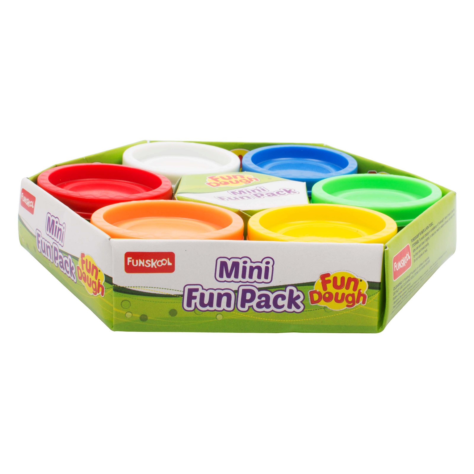 Mini Fun Pack – 6-Tub Creative Dough Set for Endless Play (3+ Years)